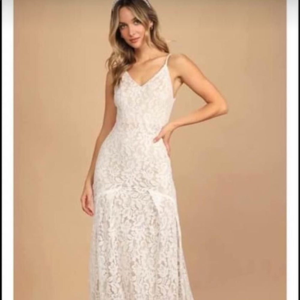 Bridal dress lulus